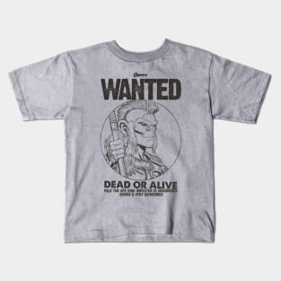 WANTED PALE POSTER Kids T-Shirt